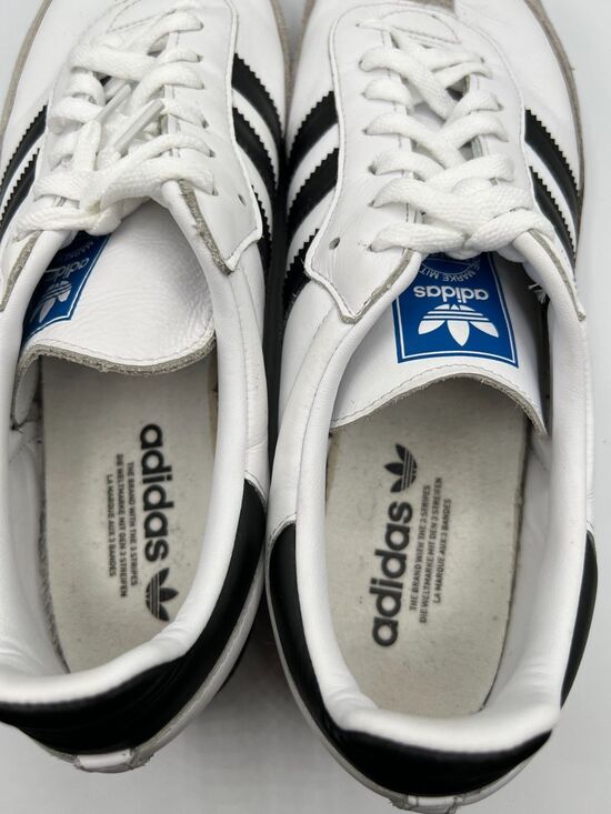 Adidas Originals Samba OG White Black Gray Men\'s And Women\'s Sneakers Shoes main image 4